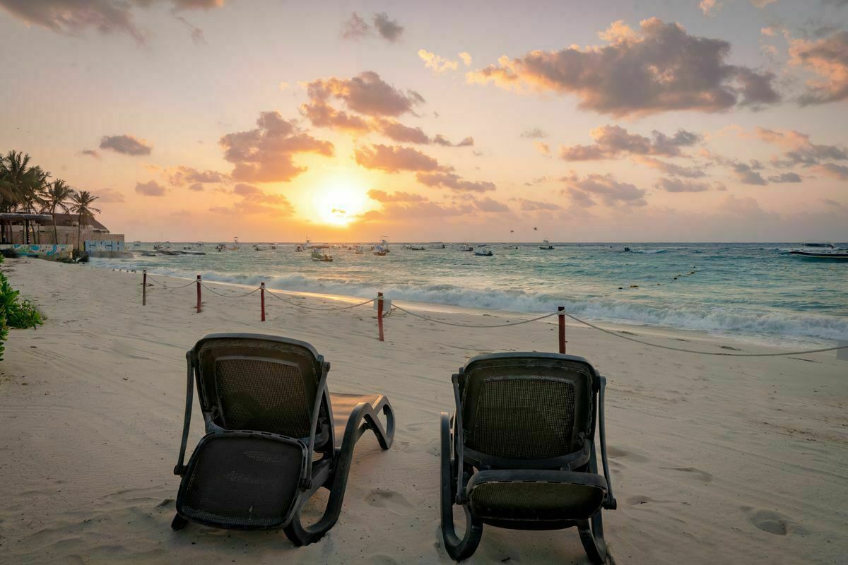 43 of 47: The Elements private beach area