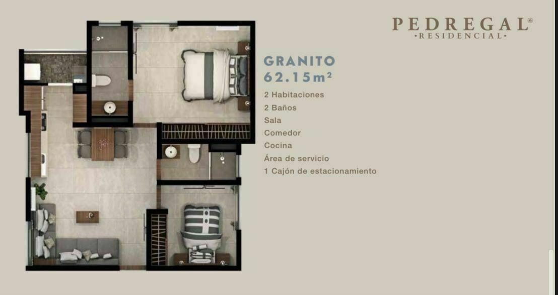 Departamento en El Batan, Zapopan, foto 6 de 9
