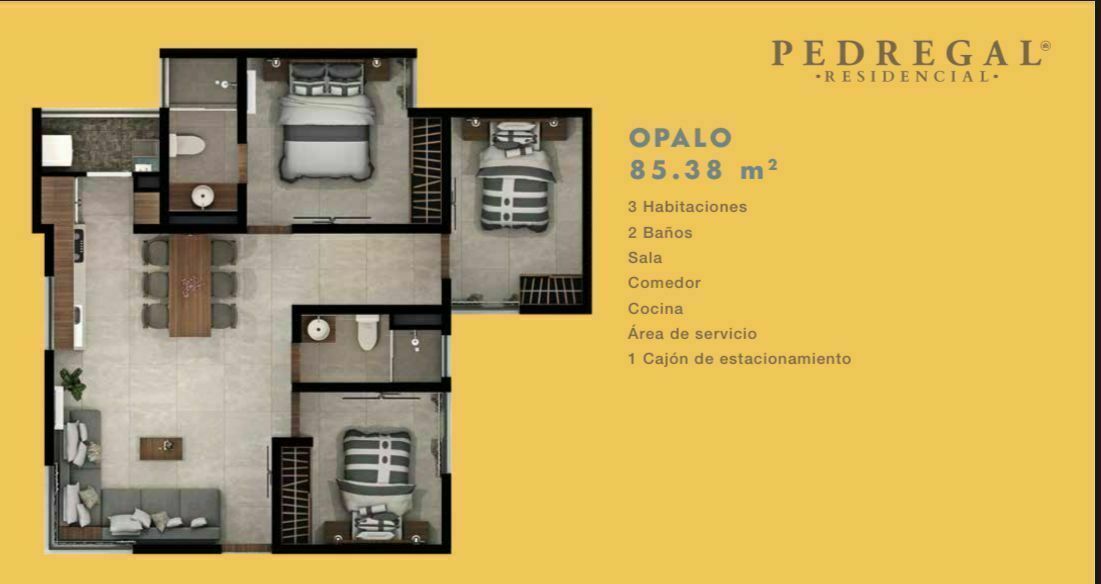 Departamento en El Batan, Zapopan, foto 9 de 9