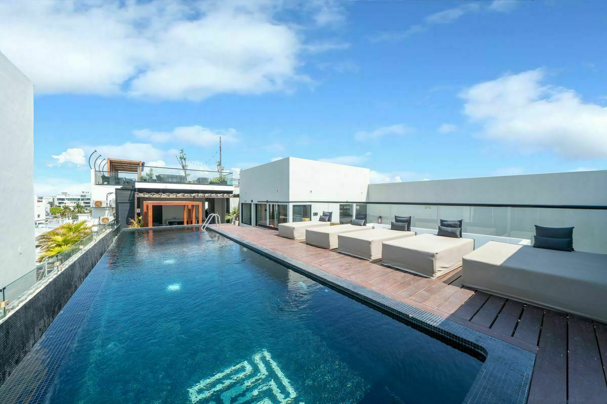 12 of 29: 1 of 2 rooftop pools at the IT Residences