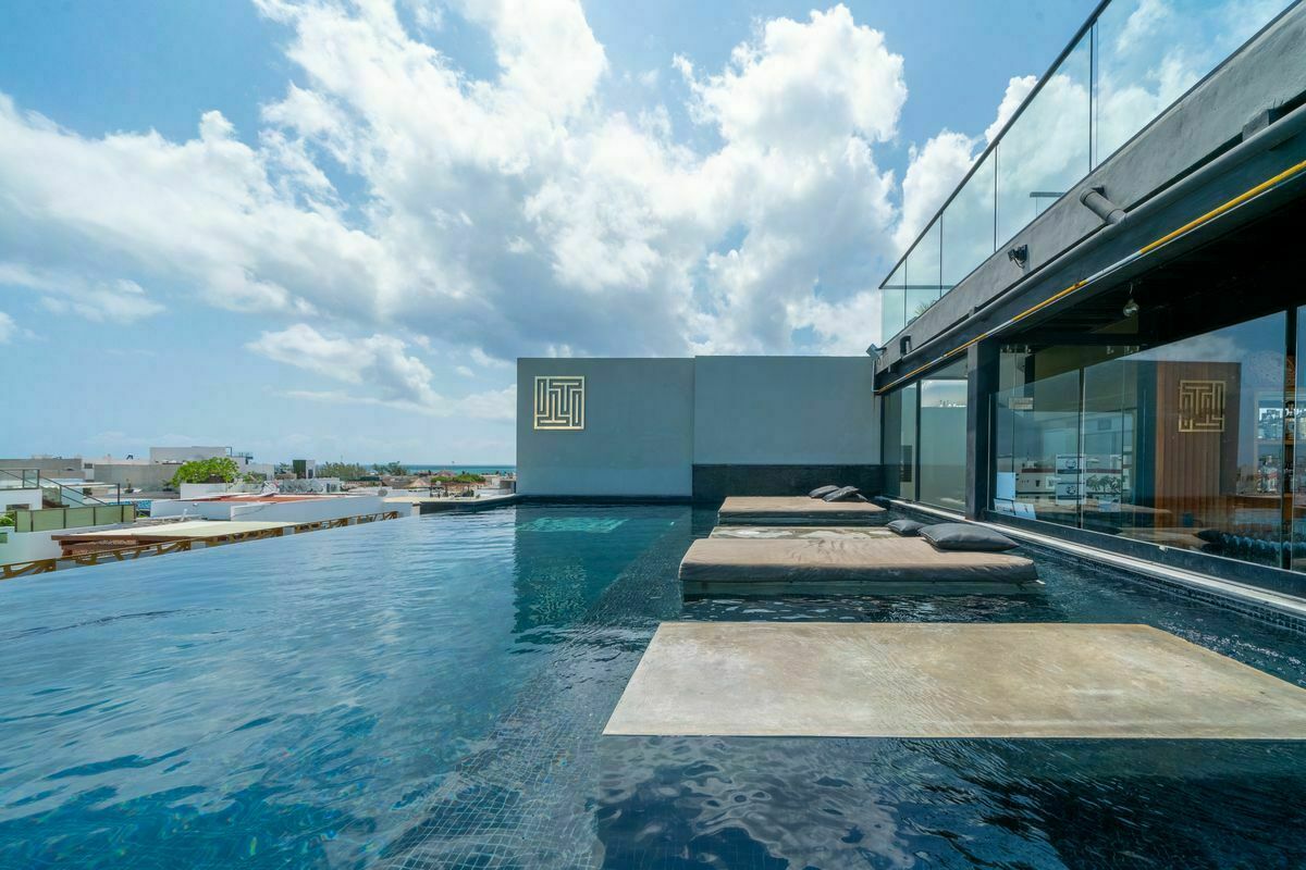 15 of 29: 1 of 2 rooftop pools at the IT Residences