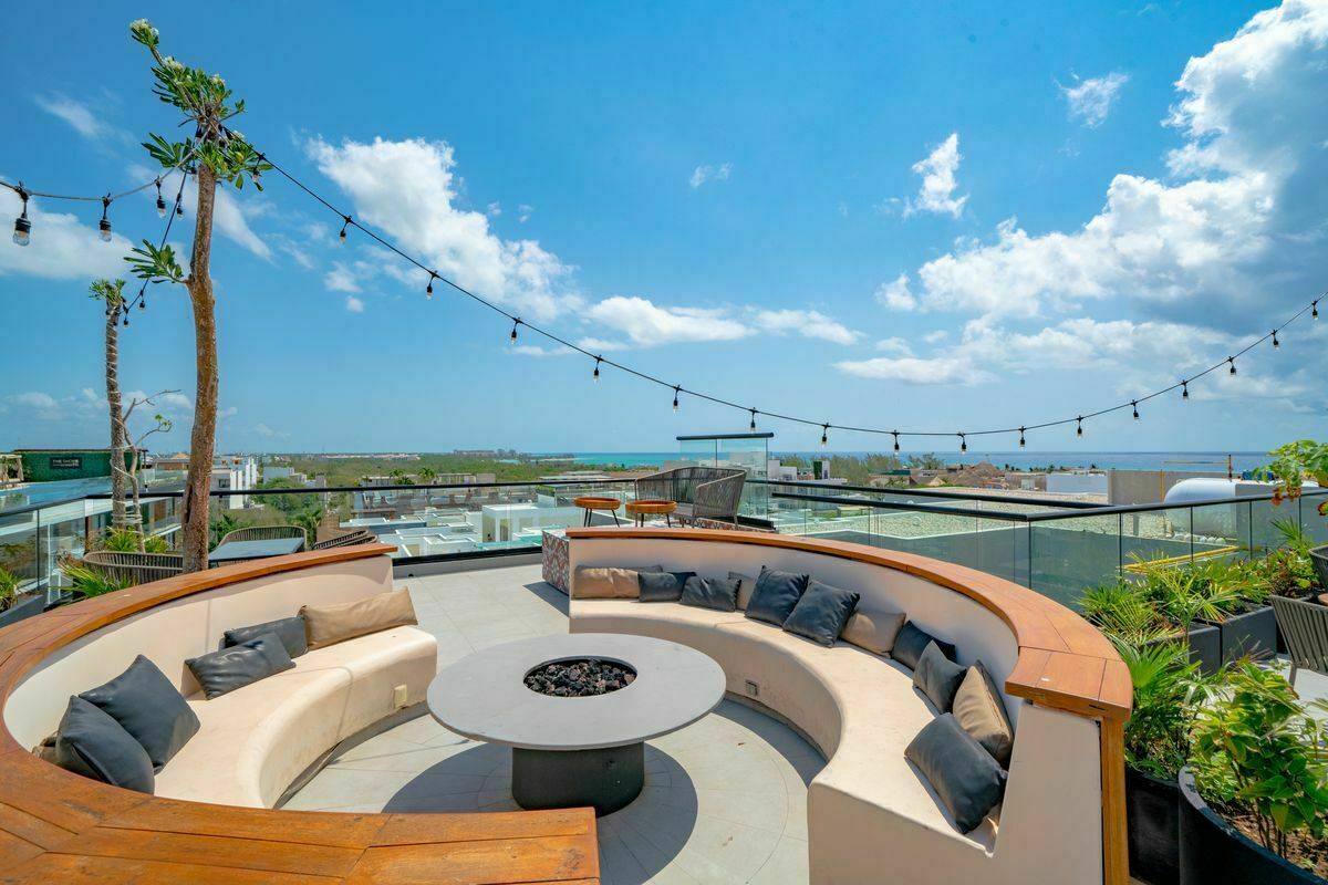 21 of 29: The IT Residences community rooftop fire pit