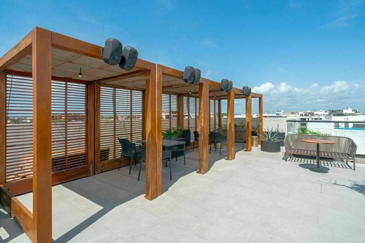 22 of 29: The IT Residences community rooftop fire pit