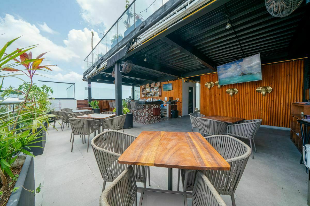 25 of 29: The IT Residences community rooftop restaurant and bar