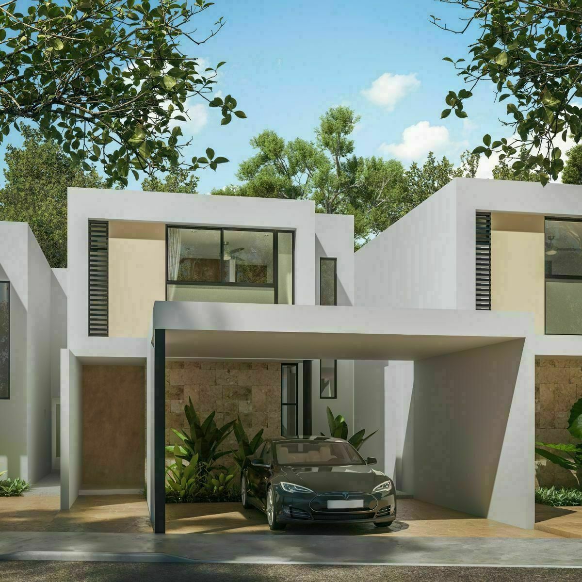 Casa Townhouse en Venta Cholul - Infonavit