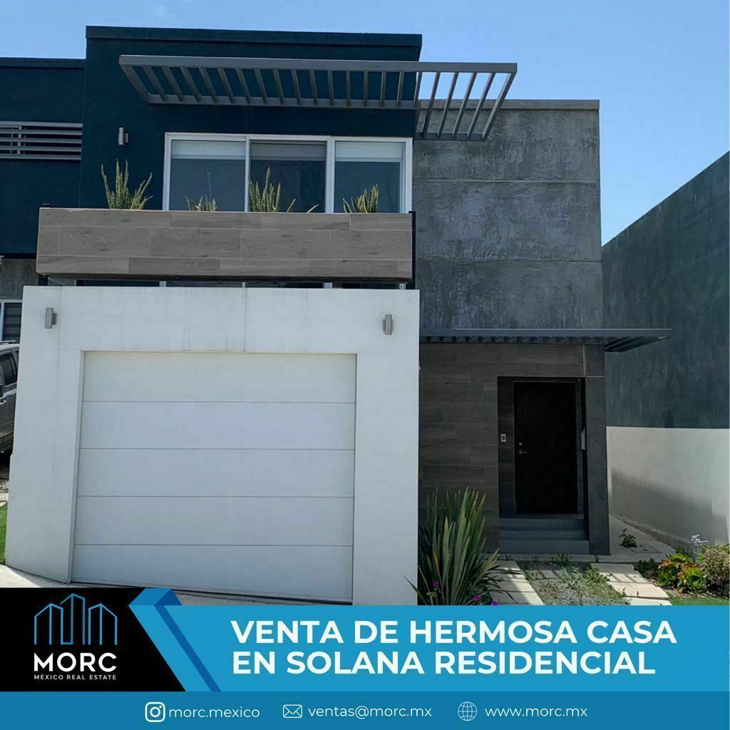 HERMOSA CASA EN SOLANA RESIDENCIAL, ENSENADA, 