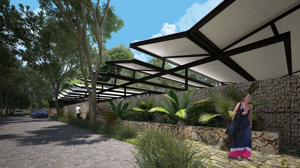 Terreno residencial con amenidades en Merida