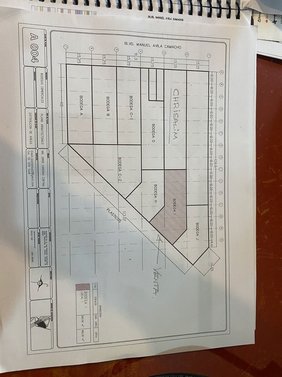 BODEGAS VENTA NAUCALPAN