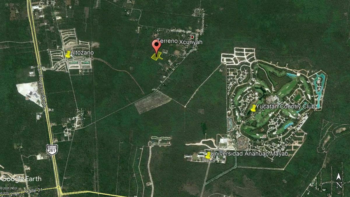 Terreno en Xcunya al norte de Mérida, Yucatán.