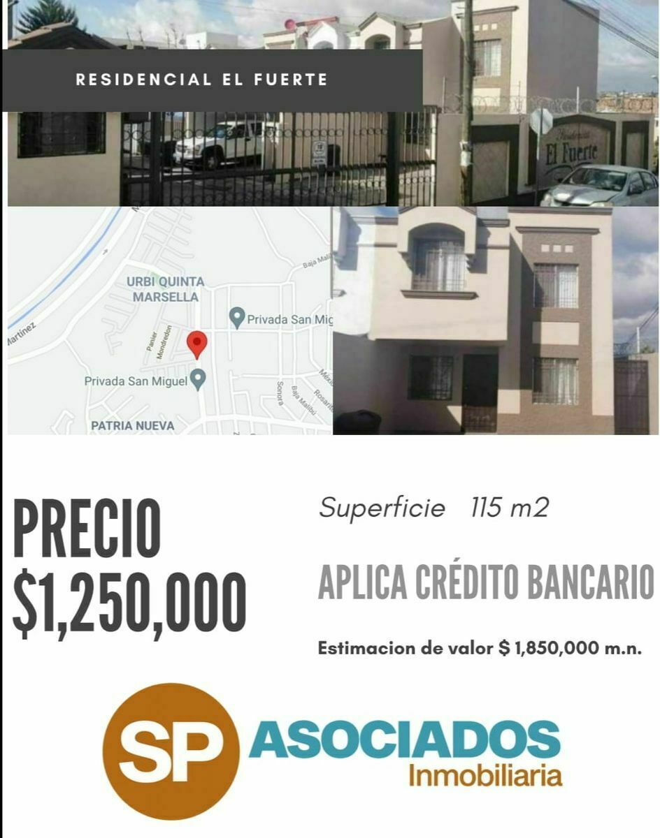 Venta de Casa Residencial el Fuerte, cerca del Murua