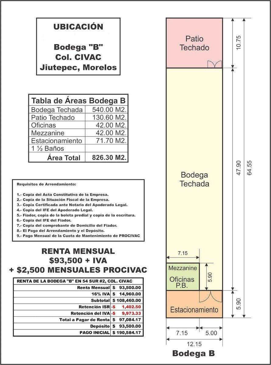 Commercial Storage Unit in Civac, Jiutepec, photo 9 of 9