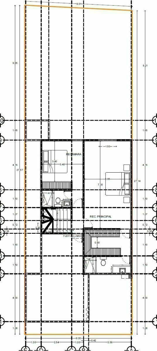 4 de 11: Plano Planta Alta