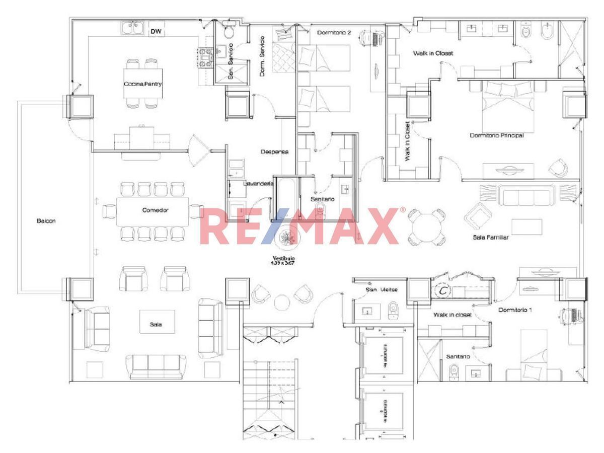 12 de 12: Plano de apartamento