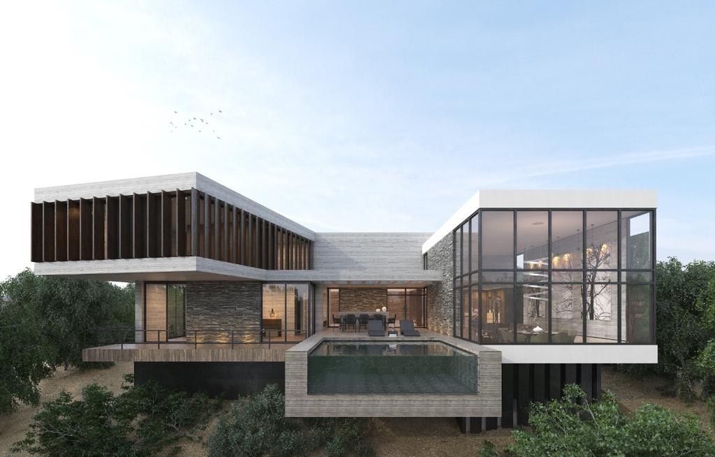 3 de 14: Proyecto arquitectónico realizado para este terreno