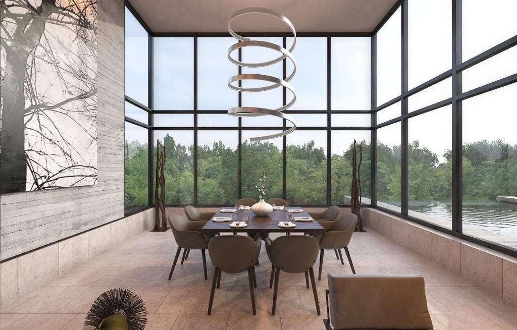 12 de 14: Proyecto arquitectónico realizado para este terreno