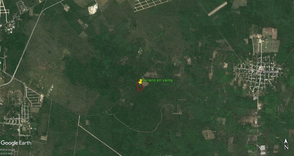 Terreno en venta en Yaxkukul, Yucatán.