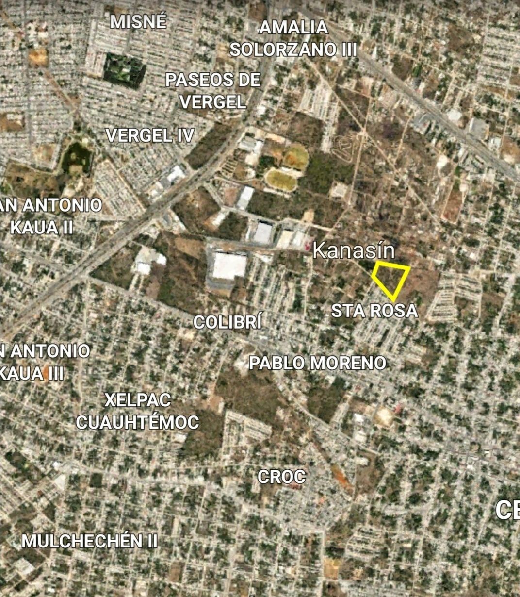 Terreno en venta ideal para desarrollo de vivienda económica en Kanasín