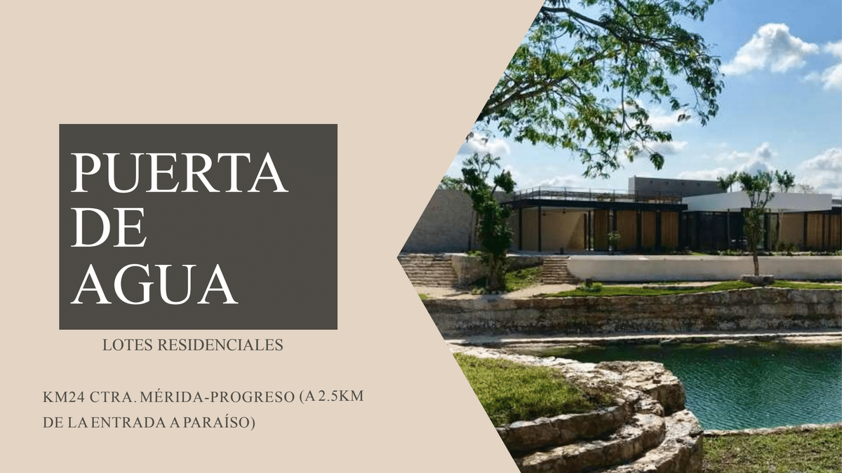Lotes residenciales en Puerta de Agua - foto 1