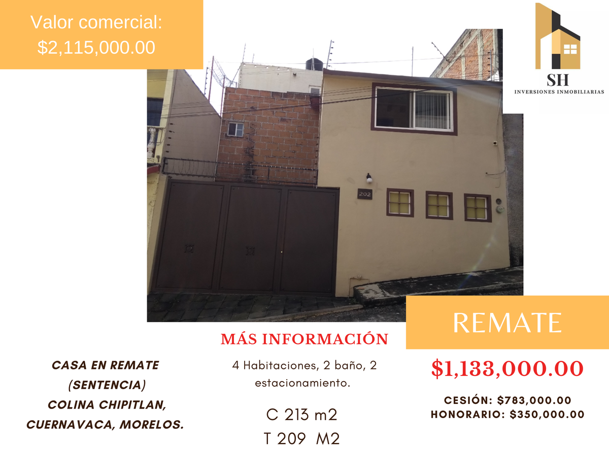 CASA EN VENTA EN CUERNAVACA, MORELOS. | EasyBroker