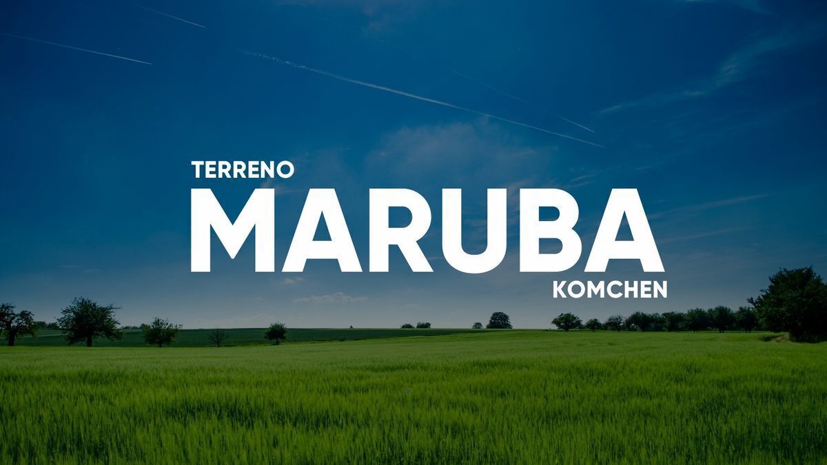Terreno en venta en Merida zona norte macrolote Maruba Komchen