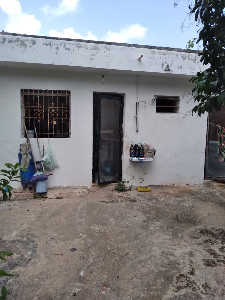 Vista de la parte trasera de la casa, parte moderna