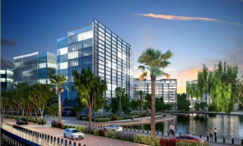 Oficina en edificio moderno con certificación LEED 1244 m2