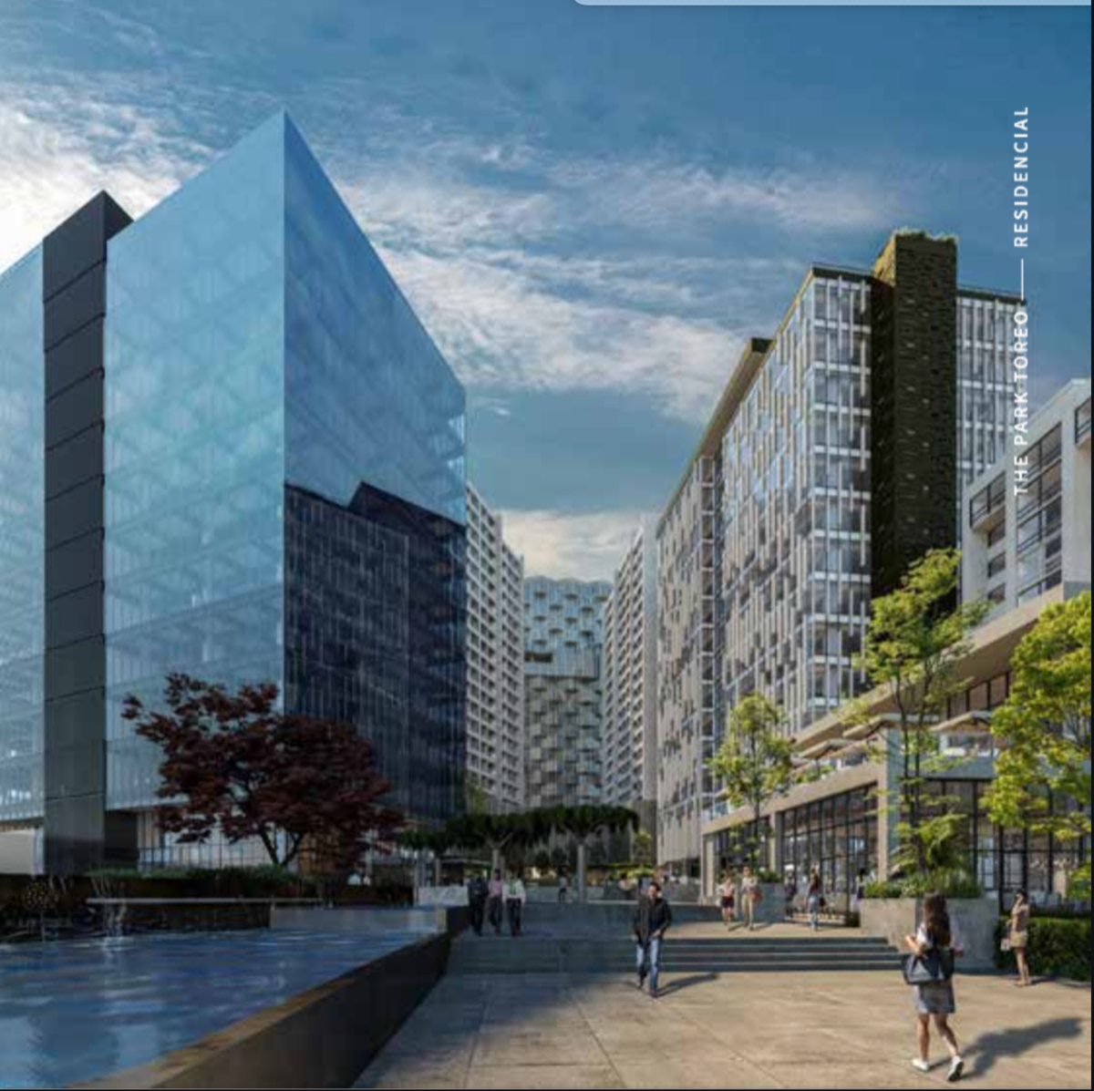 Departamento de 3 Rec en Venta en The Park Toreo, Calete