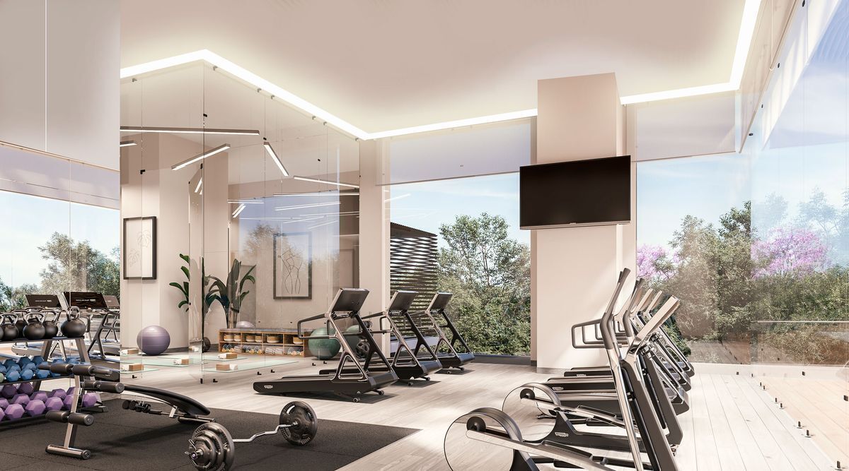 11 of 20: Fitness center