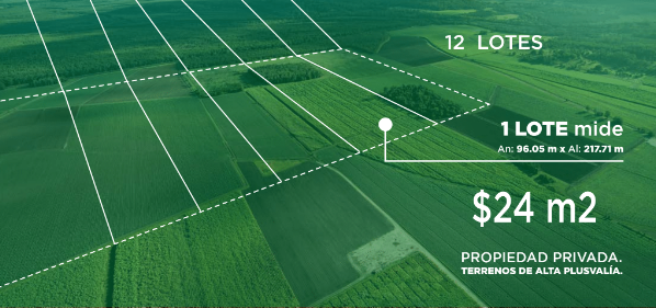 1 de 4: Macro lotes en venta en Enara Tetiz, Mérida Yucatán