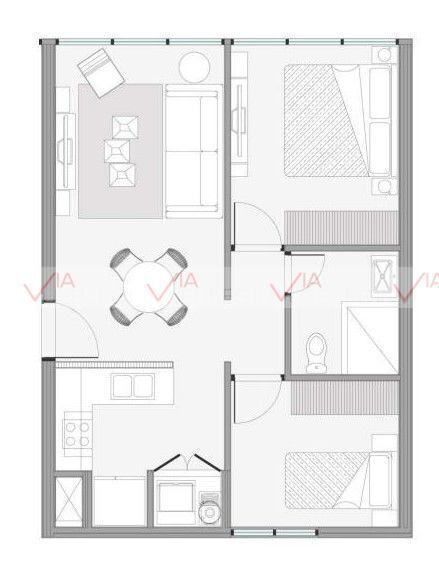 Departamento En Renta En Monterrey Centro, Monterrey, Nuevo León