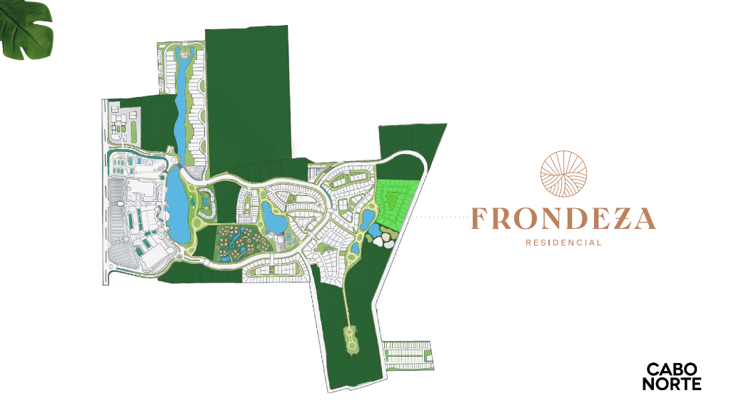 TERRENOS EN VENTA, EN CABO NORTE, PRIV. FRONDEZA A 20 MIN DE PLAZA THE HARBOR
