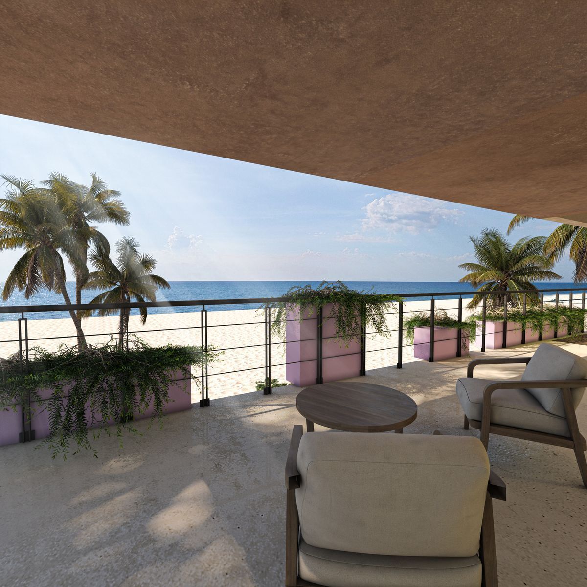2 de 16: Rosa Palmar, departamentos, mar, playa,venta, yucatan