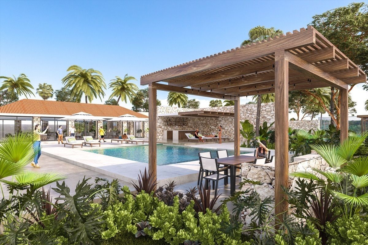 10 de 16: Piscina con Terraza Social