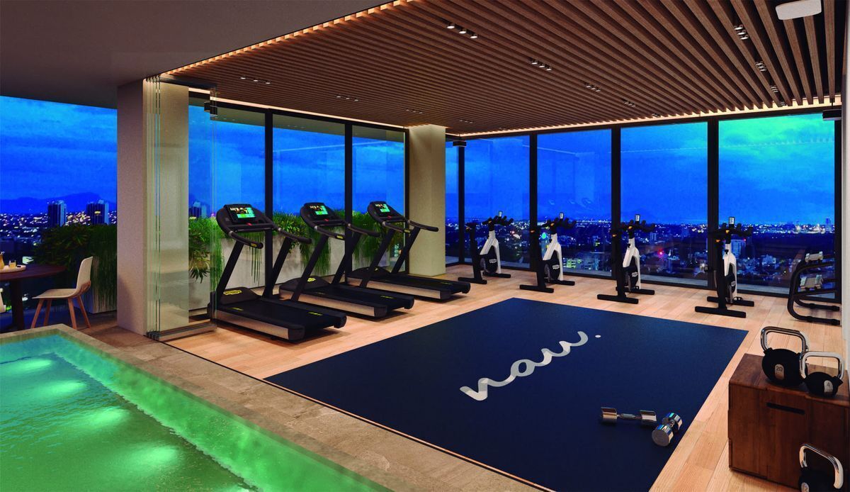 31 de 48: gimnasio y jacuzzi al aire libre