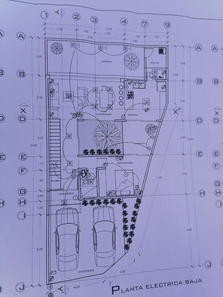 3 de 4: Planta Arquitectonica Planta Baja