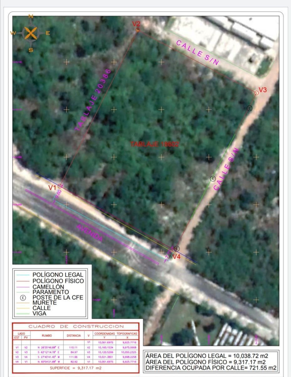 Terreno en Esquina, en Dzitya, renta completo o la mitad.