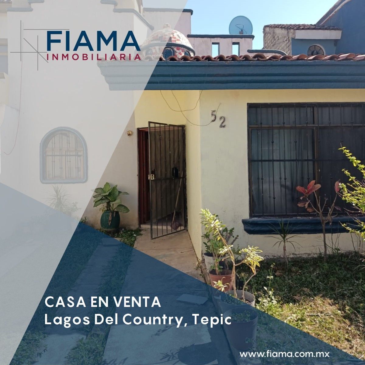 SE VENDE CASA EN FRACC. LAGOS DEL COUNTRY, TEPIC NAYARIT (M)