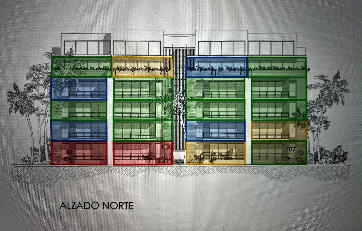 5 of 9: Unidad PB 107
Modelo ARCE 1
2rec / Flex / 2 baño A1