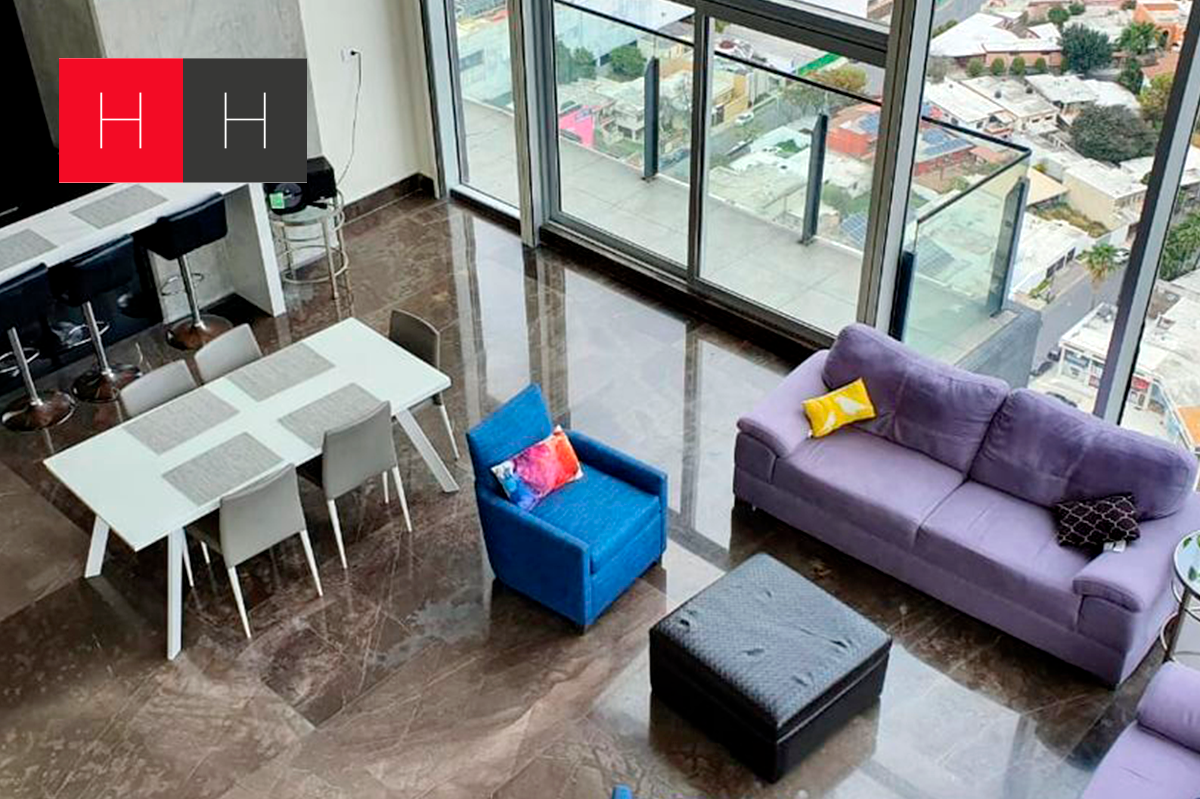 Departamento amueblado en renta Micrópolis al Sur de Monterrey