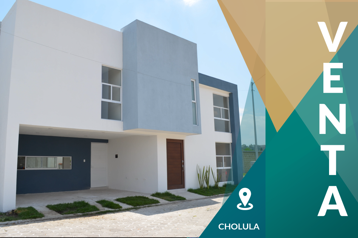 VENTA DE CASA HABITACIÓN EN RESIDENCIAL 33 CHOLULA, PUEBLA PUE.