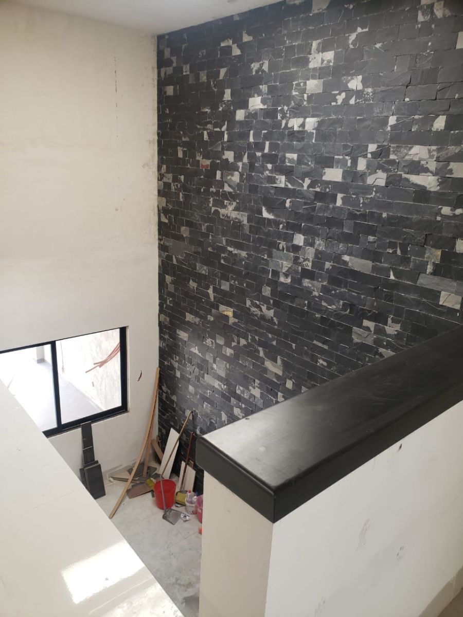 5 de 10: MURO DE PIEDRA A DOBLE PISO.