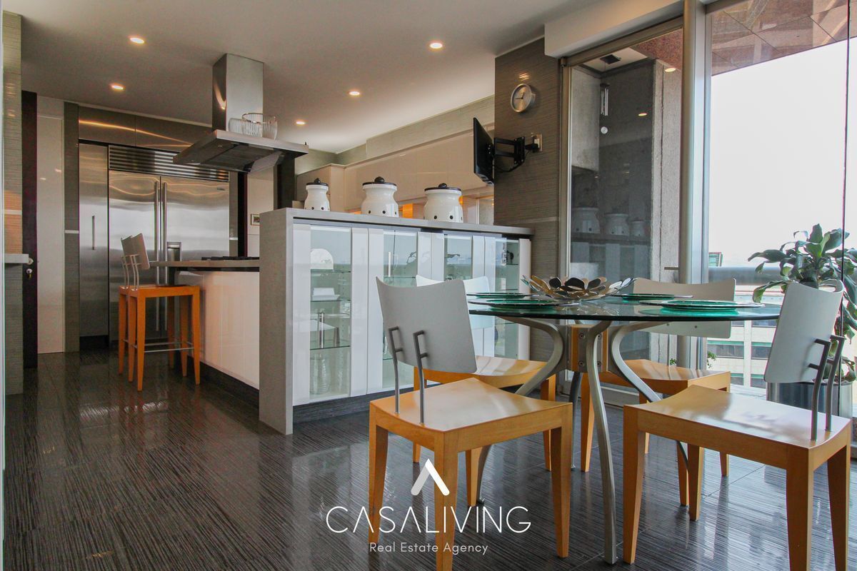 Cocina con desayunador