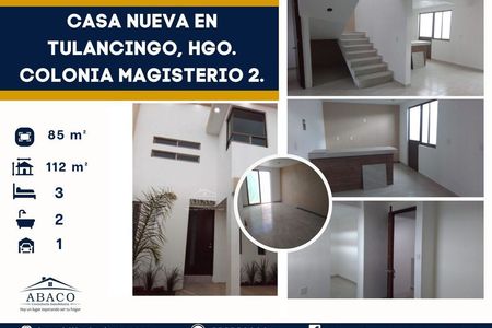 CASA NUEVA EN TULANCINGO, HGO. COLONIA MAGISTERIO 2 EasyBroker