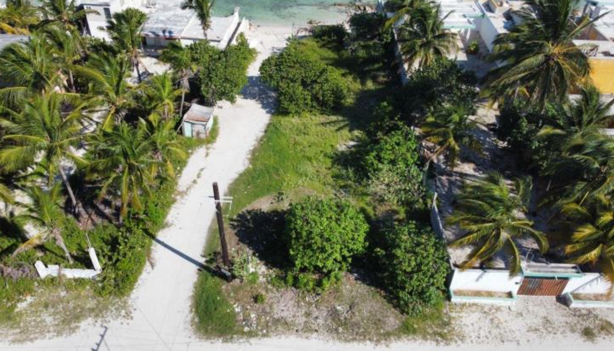 frente al mar, esquina, bonita playa, Chelem- Yucatan