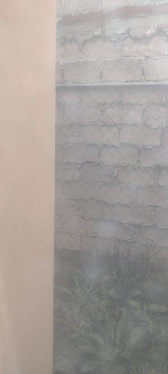 8 de 14: Barda en patio trasero