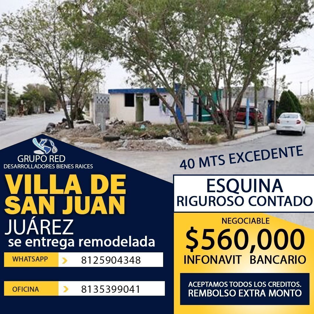 CASA DE RECUPERACION $560 MIL ESQUINA FRACC VILLAS DE SAN JOSE