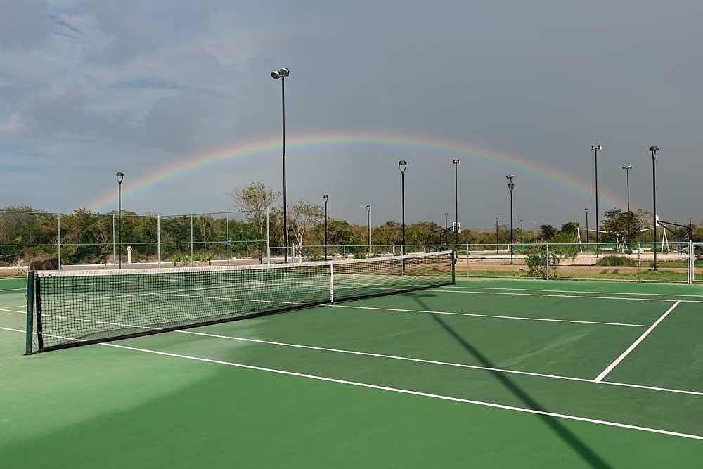 12 de 25: Cancha de Tenis