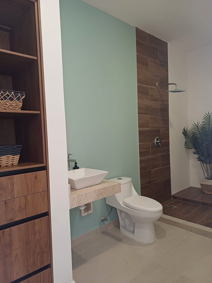 7 de 30: Baño con closet vestidor