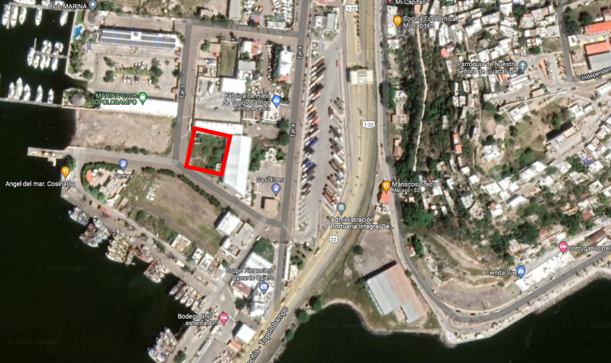 Venta Terreno / Lote Topolobampo Centro - Ahome