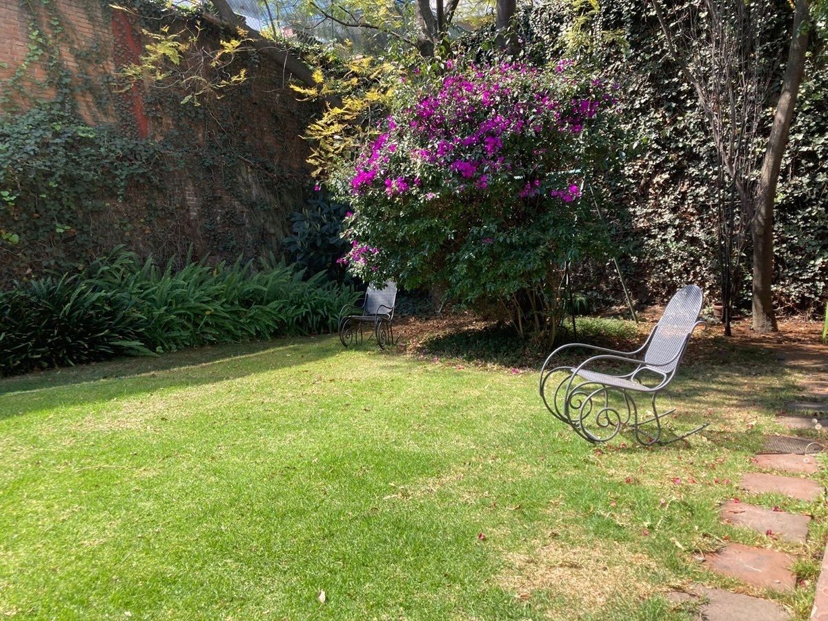 10 de 16: Vista de la cocina al jardín trasero